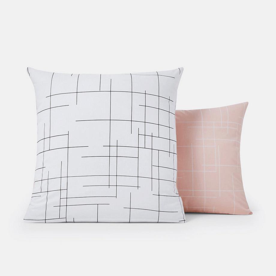 Taie d’oreiller réversible