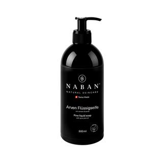 NABAN  NABAN Arven sapone liquido incl. supporto a parete / Sapone liquido al pino / 500ml 