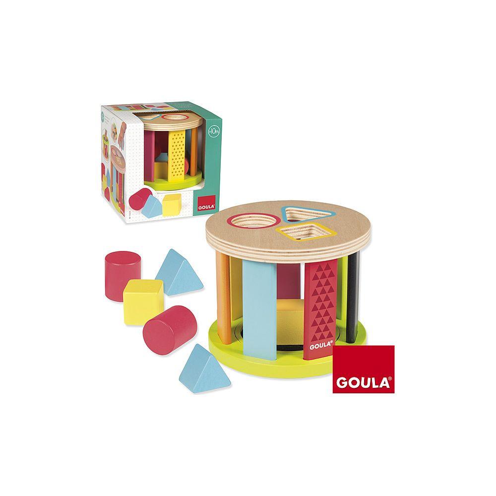 GOULA  Geometrische Formen-Steck- Spiel Trommel 