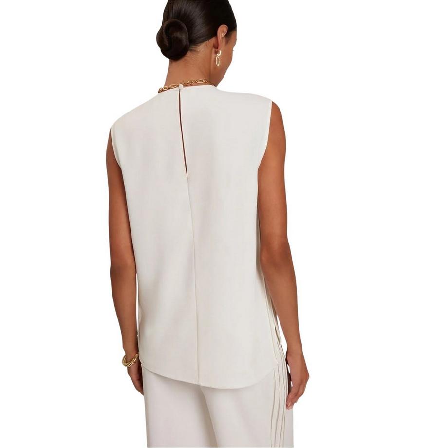 TED BAKER Blouse Sans Manches avec Fermeture à Boutons  