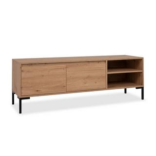 Calicosy Meuble TV 2 Abattants 2 Niches L150 cm - PLOCK  