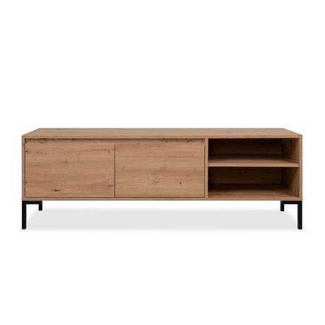 Calicosy Meuble TV 2 Abattants 2 Niches L150 cm - PLOCK  