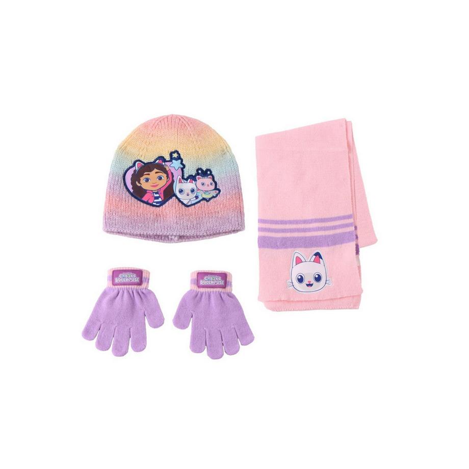 3 teiliges Gabby's Dollhouse Schal Set