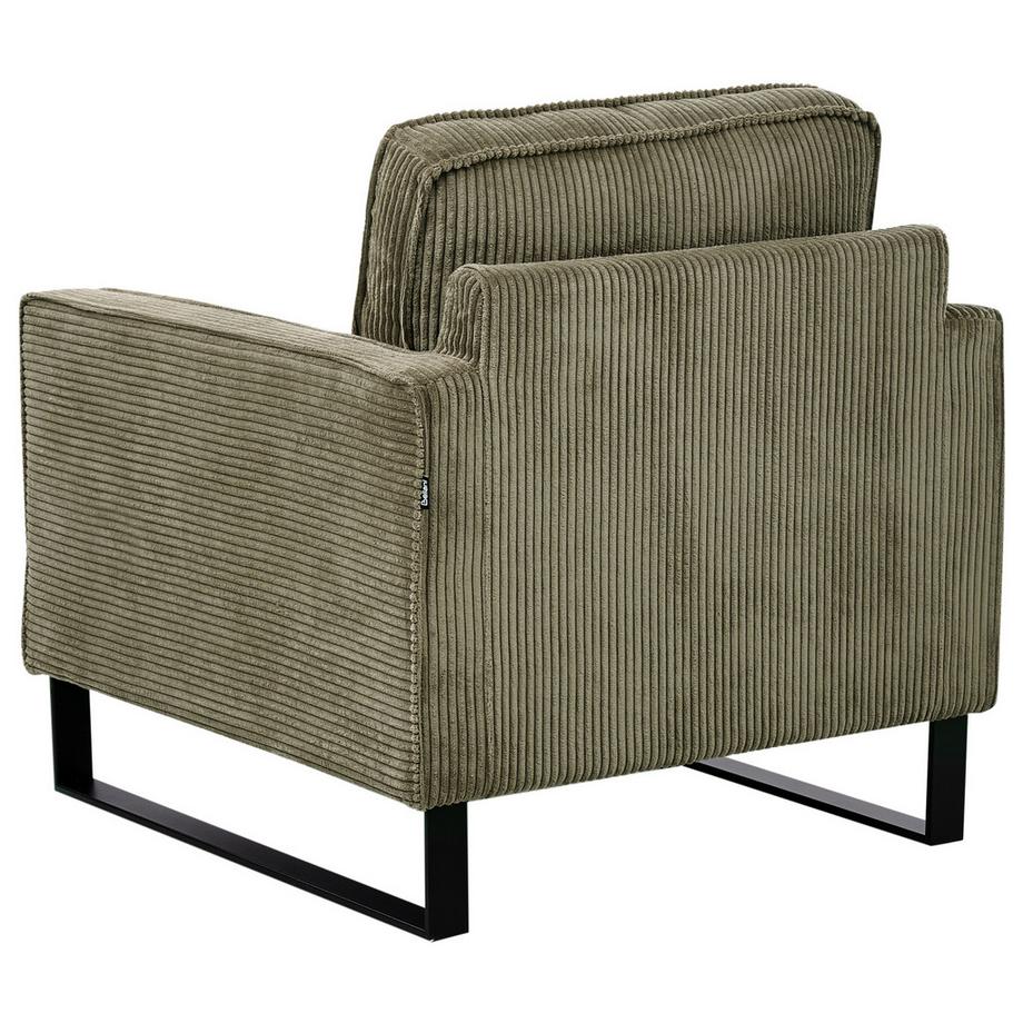 Beliani Sessel aus Cord Retro VIND  