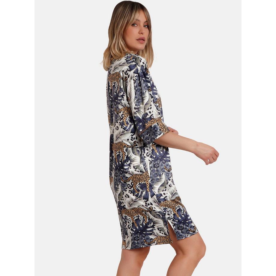 Admas Luxury Chemise de Nuit Manches Mi-Longues  