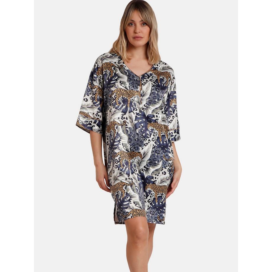 Chemise de nuit manches mi-longues Luxury