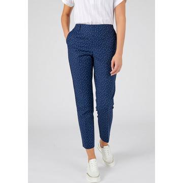 Pantalon 7/8ème satin de coton.