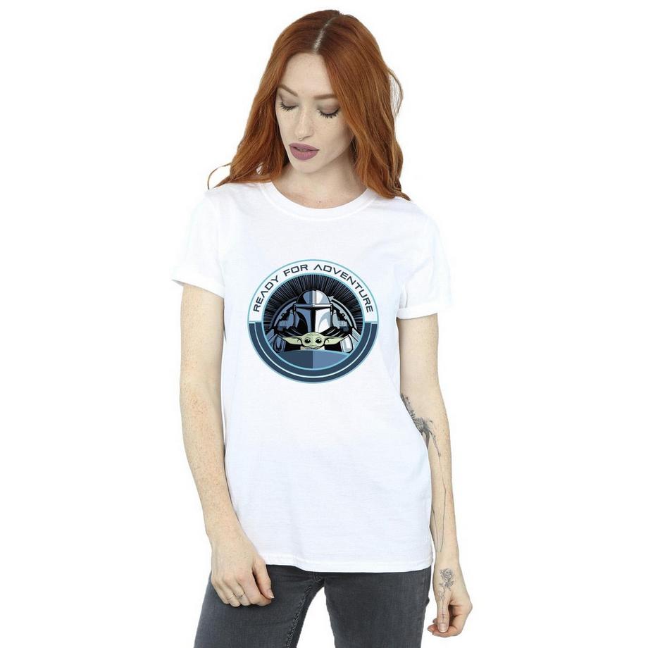 STAR WARS The Mandalorian Ready For Adventure T-Shirt  