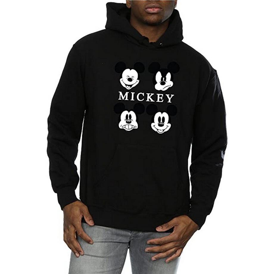 MICKEY MOUSE Stampa Felpa con Cappuccio  