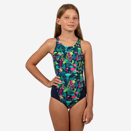 NABAIJI  Maillot de bain 1 pièce - KAMIYE PRINT 500 