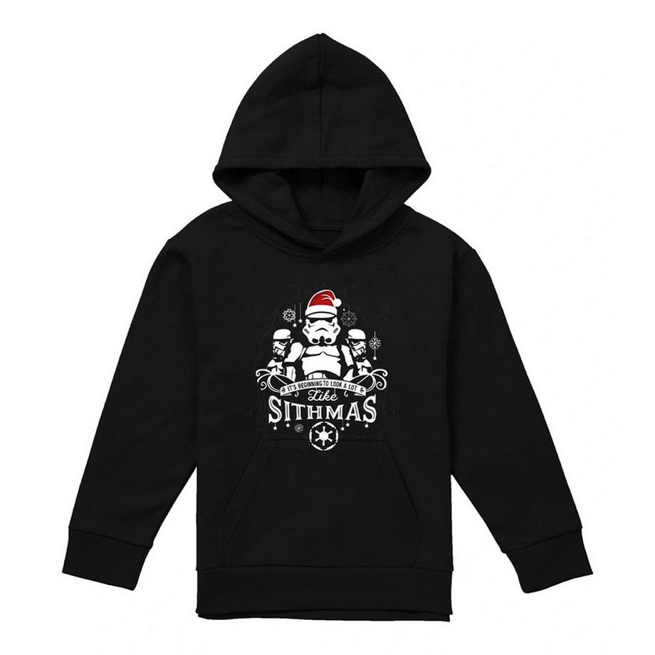 It's Beginning To Look A Lot Like Sithmas Felpa Con Cappuccio Natale