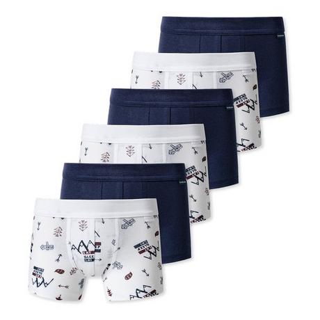 Schiesser  6er Pack Feinripp Organic Cotton - Retro-Short  Pant 