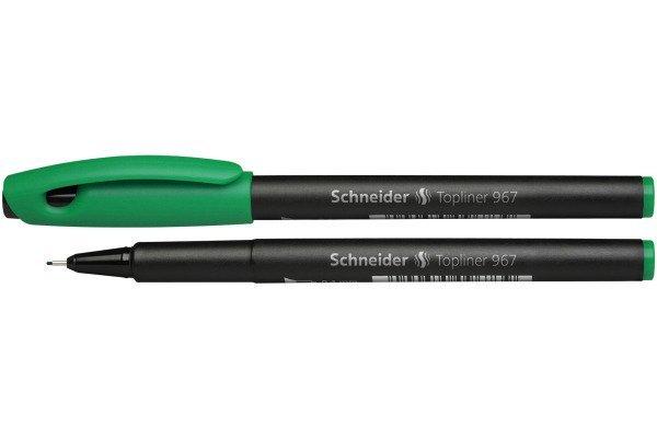 Schneider SCHNEIDER Fineliner Topliner 967 0,4mm 9674 grün  