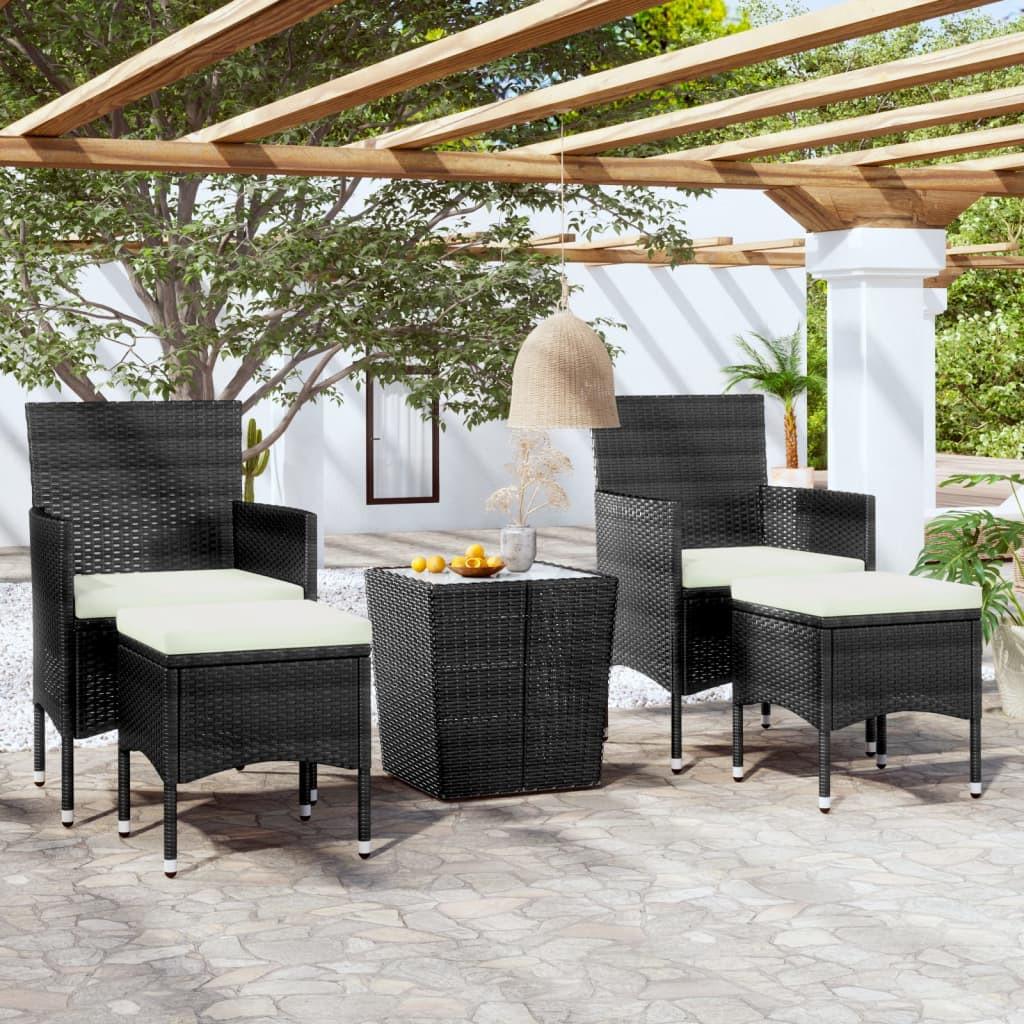 VidaXL Garten bistro set poly-rattan  