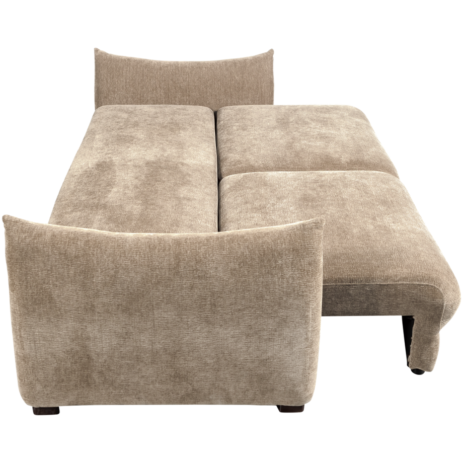 mutoni Bettsofa Jonne Chenille natur 233  