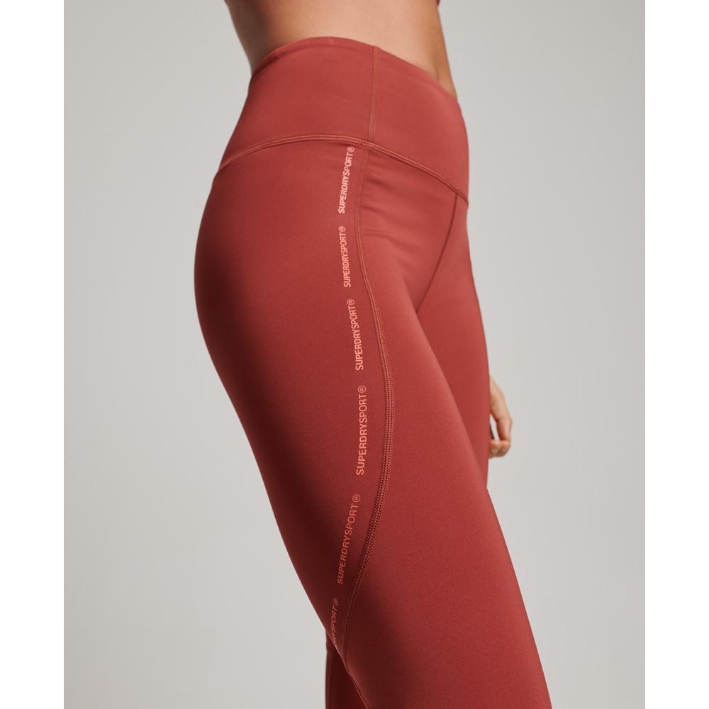 Superdry  Legging tuta lunga a rete da donna Superdry Active 