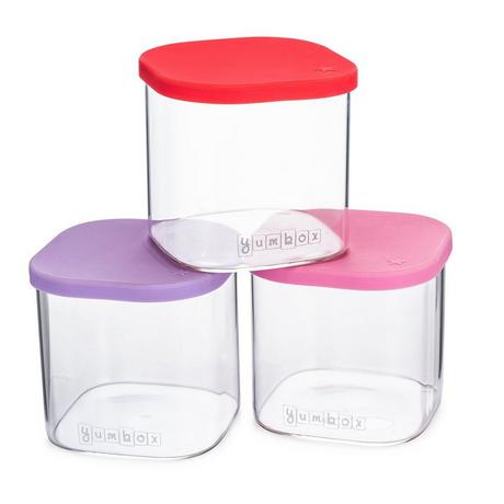 Yumbox Yumbox Chop Chop Meal Prep Glasbehälter, 3er Set - Yumbox Juicy  