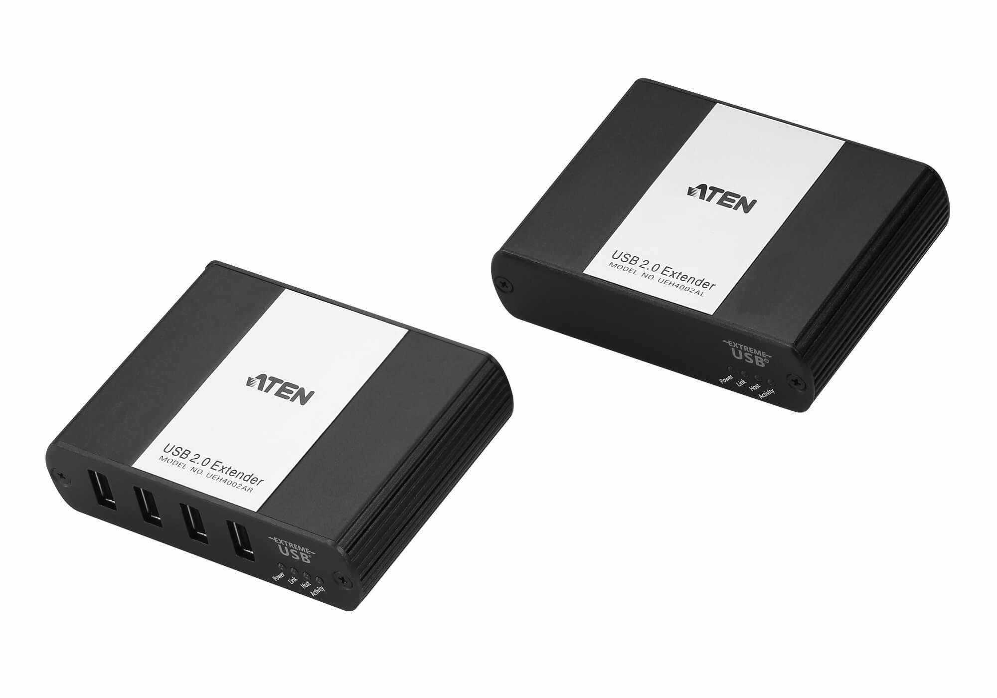 ATEN  ATEN 4-Port USB 2.0 CAT 5 Extender 