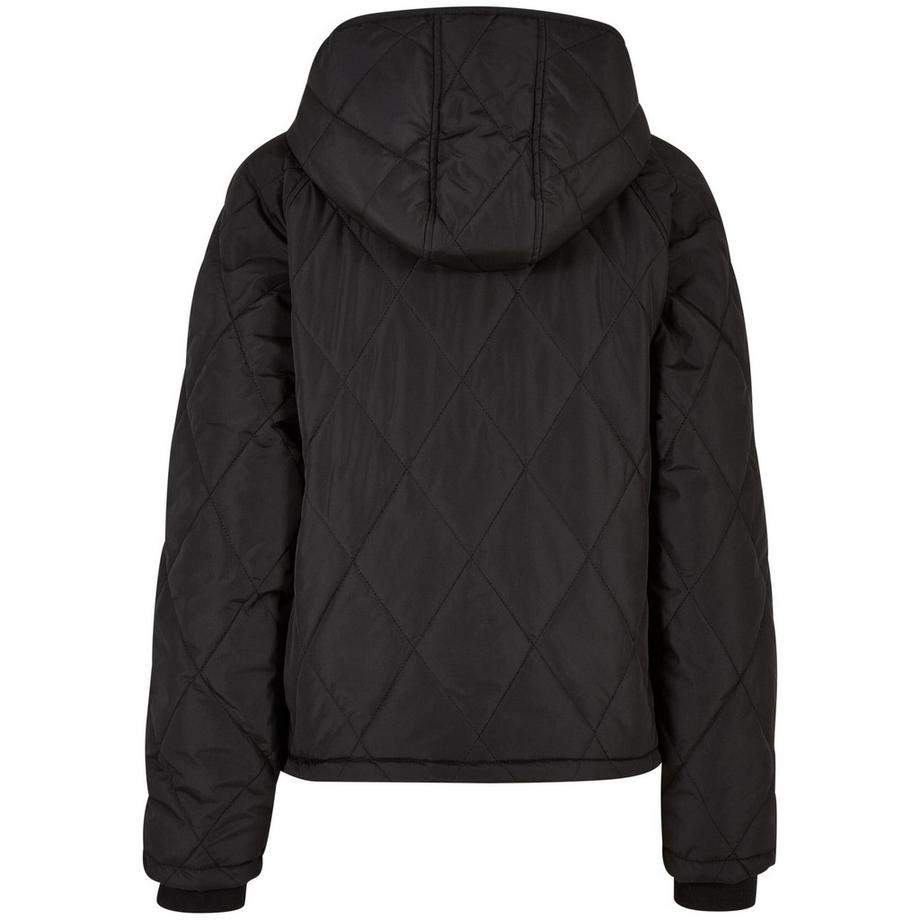 URBAN CLASSICS Diamond Oversize Kapuzen Daunenjacke  