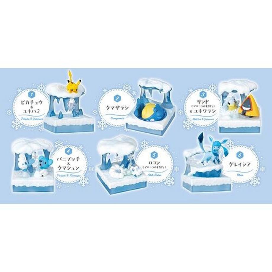The Pokemon Company  Re-ment Pokemon World Vol.3 - Frozen Snow Field (1 Random) 