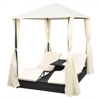 VidaXL Sonnenliege poly-rattan  