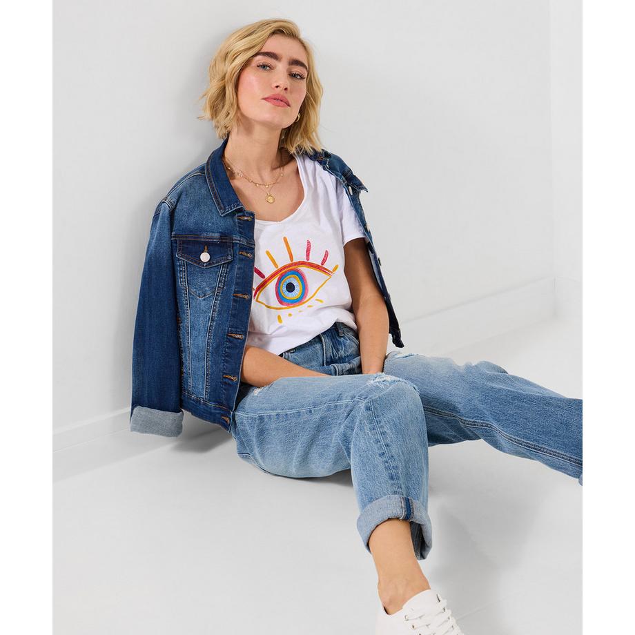 Joe Browns T-shirt à motif œil  
