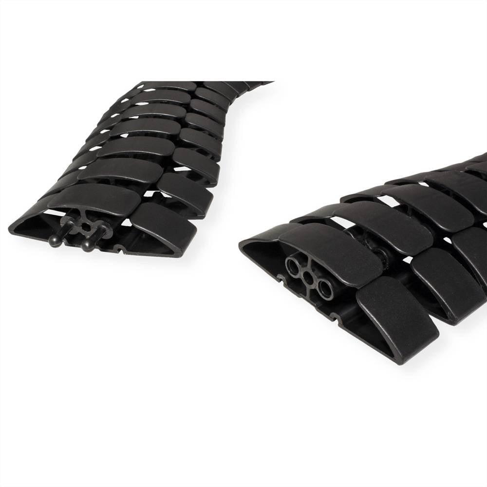 Bachmann  Kabelbrücke  Kunststoff Schwarz 1000 mm Inhalt: 1 St. 