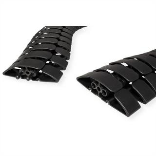 Bachmann  Kabelbrücke  Kunststoff Schwarz 1000 mm Inhalt: 1 St. 