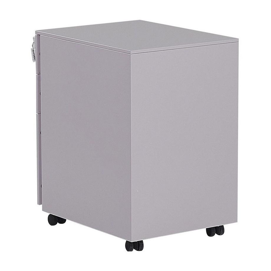 Beliani Büroschrank aus Stahl Modern CAMI  