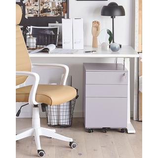 Beliani Armadietto da ufficio en Acciaio Moderno CAMI  