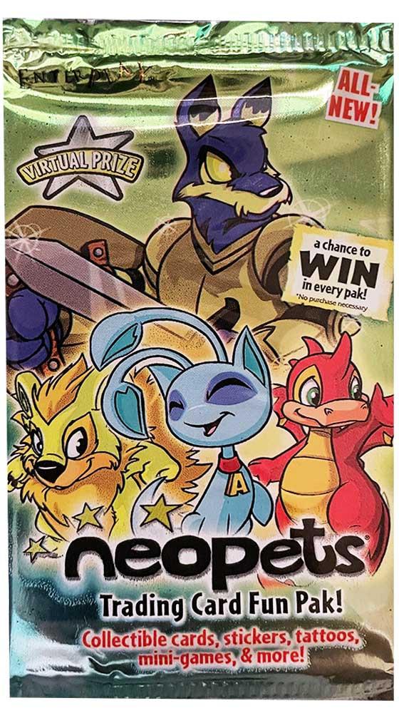 Wizards of the Coast  Neopets Trading Card Fun Pak Booster 