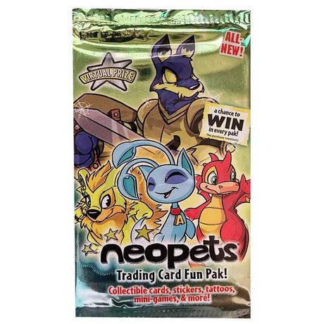 Wizards of the Coast  Neopets Trading Card Fun Pak Booster 