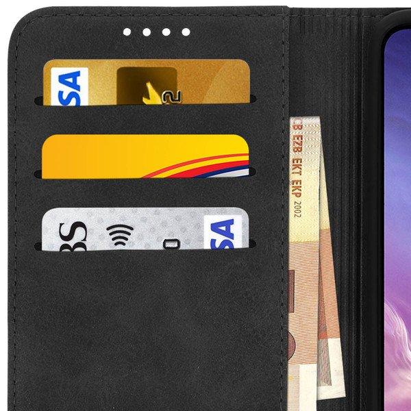 Avizar  Wallet Cover Samsung Galaxy S10e Schwarz 