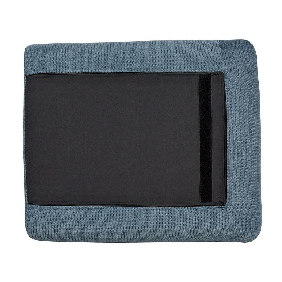 Beliani Canapé d'angle côté droit en Tissu chenille Moderne VINTERBRO  