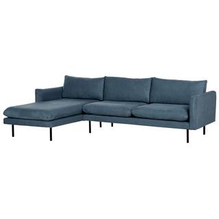 Beliani Ecksofa aus Chenillegewebe Modern VINTERBRO  