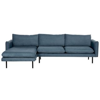 Beliani Ecksofa aus Chenillegewebe Modern VINTERBRO  