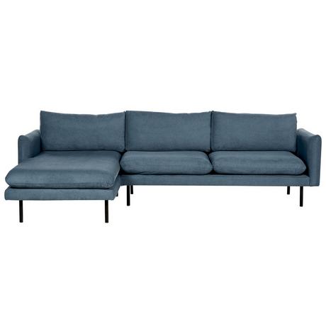 Beliani Ecksofa aus Chenillegewebe Modern VINTERBRO  