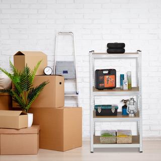 B2X Scaffali zincati per carichi pesanti a 4 livelli  