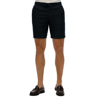 Superdry Merchant Leinen Bermuda Shorts Bequemer Schnitt  