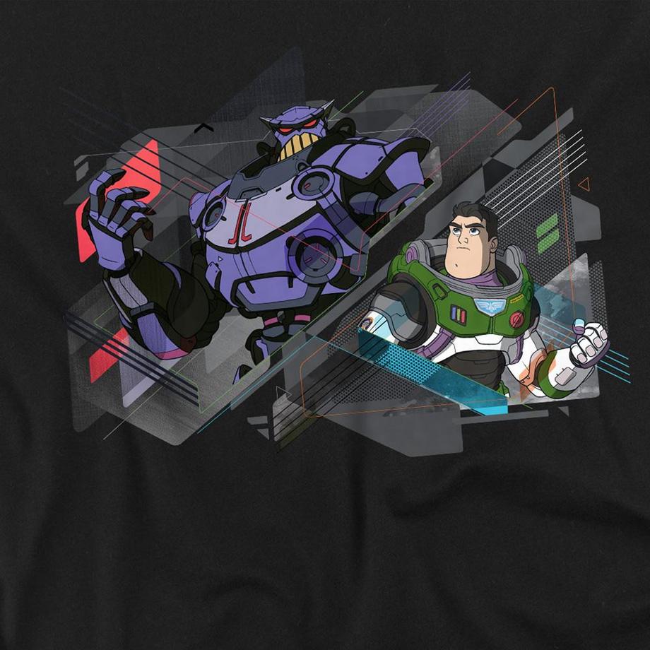 Disney Pixar Lightyear T-Shirt à Manches Longues avec Imprimé Graphique  