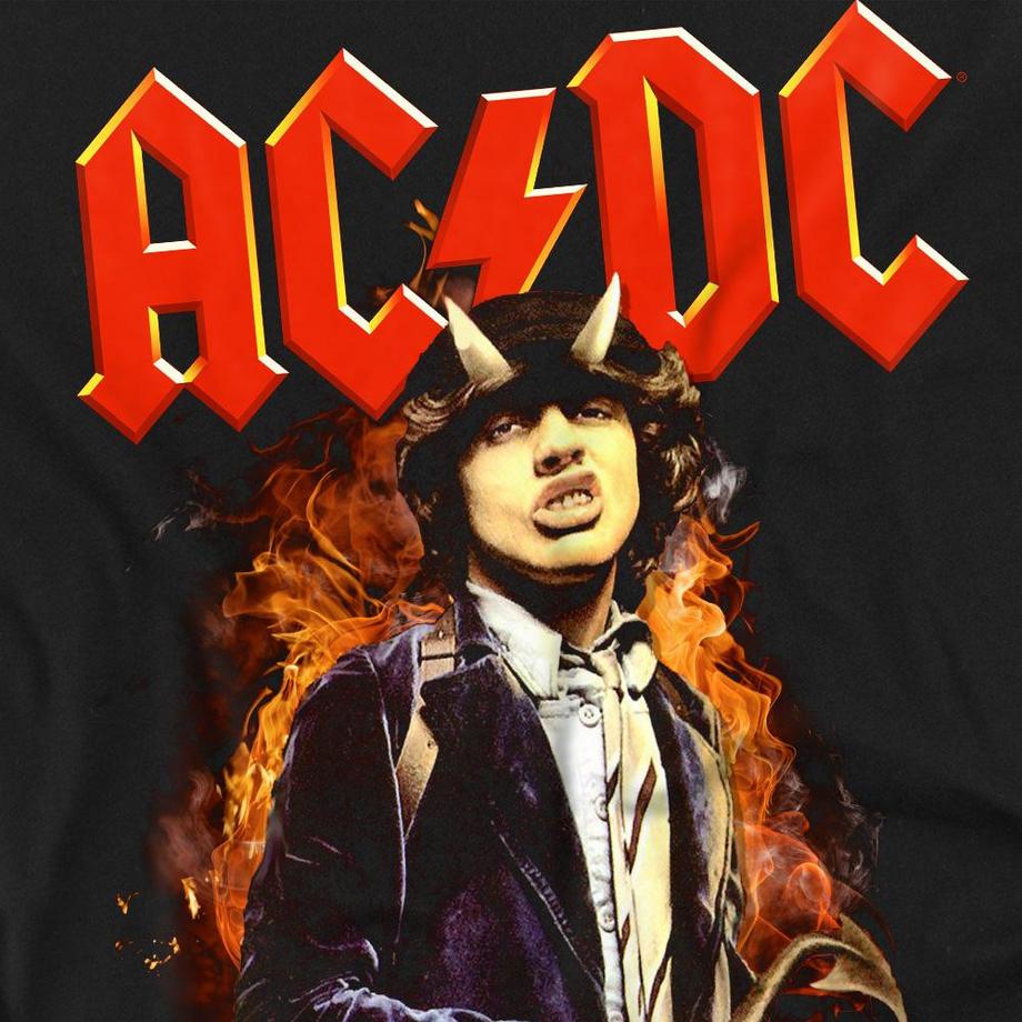 AC/DC ACDC T-Shirt Stampa Grafica  