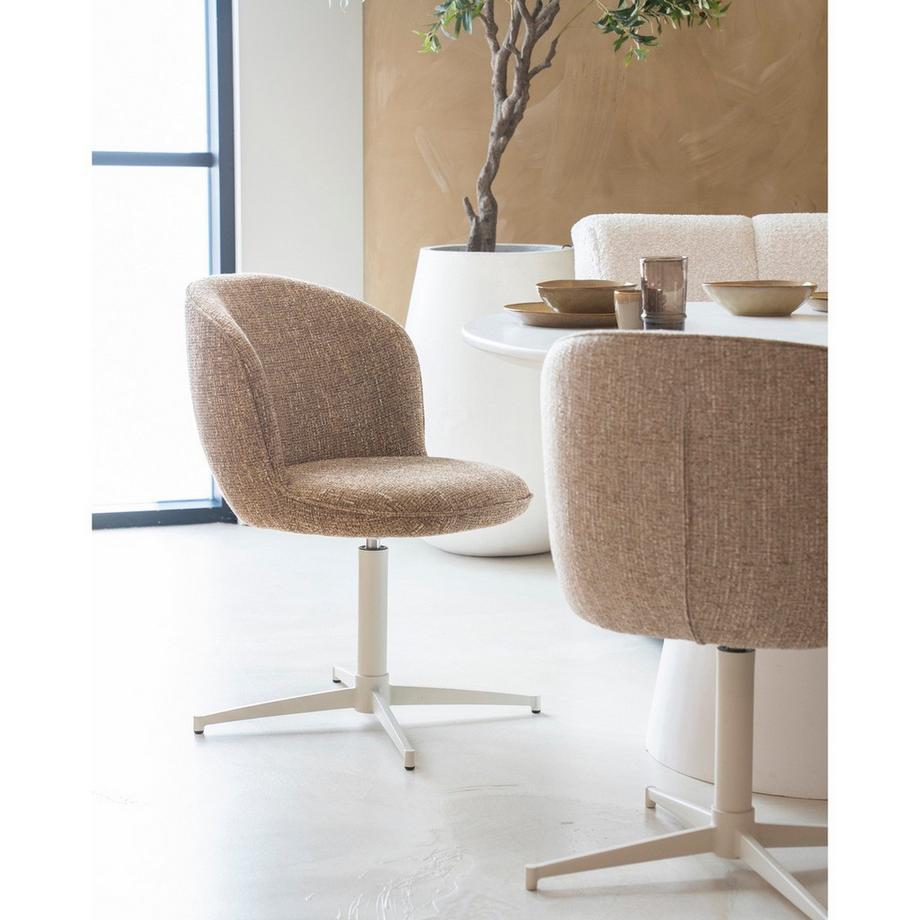 mutoni Chaise de salle à manger Molly Donna moutarde  