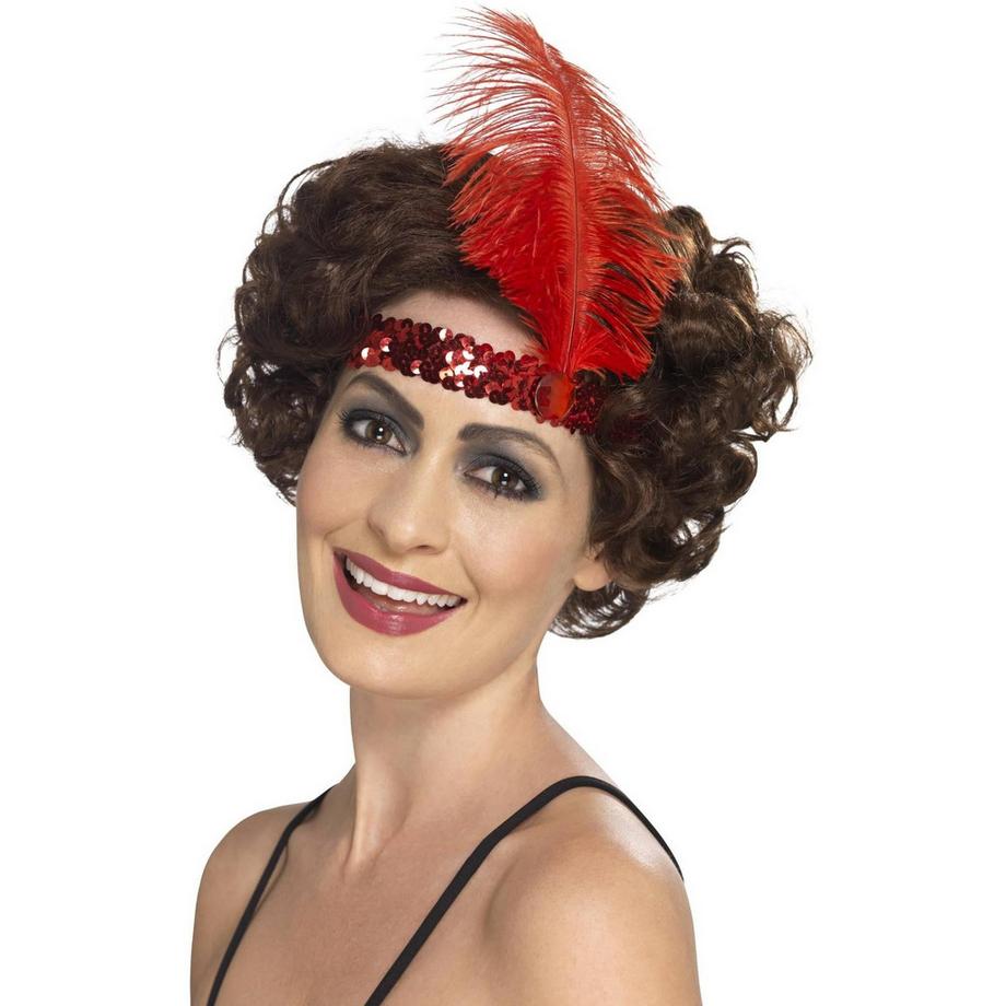 smiffys  Fascia Per Capelli Costume Flapper 