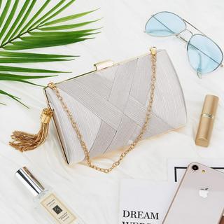 Only-bags.store Pochette Elégante Franges Chaîne  