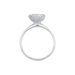 Elli  Bague Femmes Bague De Fiançailles Solitaire Fleur Avec Zirconia 