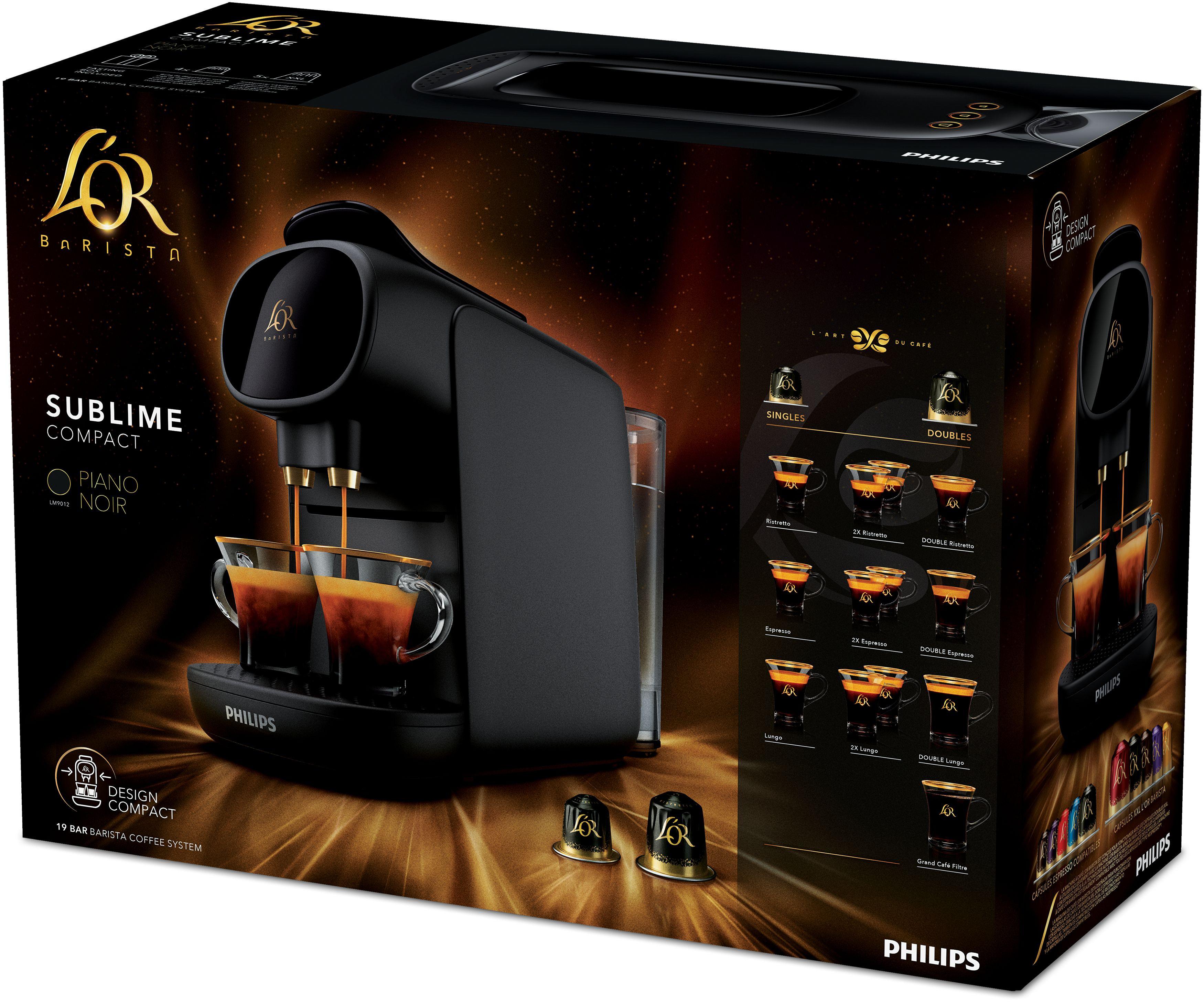 PHILIPS  Kapselmaschine L'OR Barista Sublime LM9012/62 Schwarz 