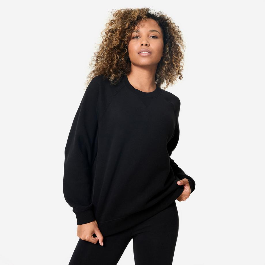 Sweat-shirt femme fitness polyester