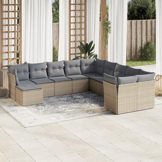 VidaXL Garten sofagarnitur poly-rattan  