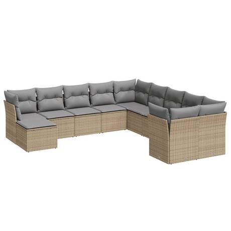 VidaXL Garten sofagarnitur poly-rattan  