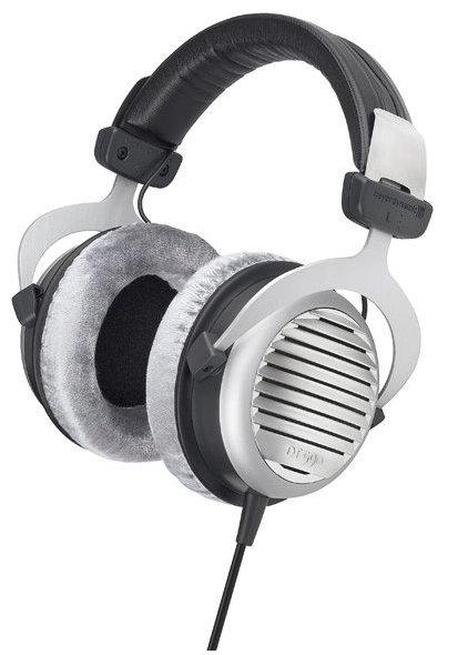 Beyerdynamic  Beyerdynamic DT 990 Écouteurs Avec fil Arceau, Minerve Musique Noir, Argent 